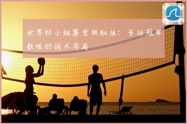 世界杯小组赛晋级秘诀：专访冠军教练的战术布局