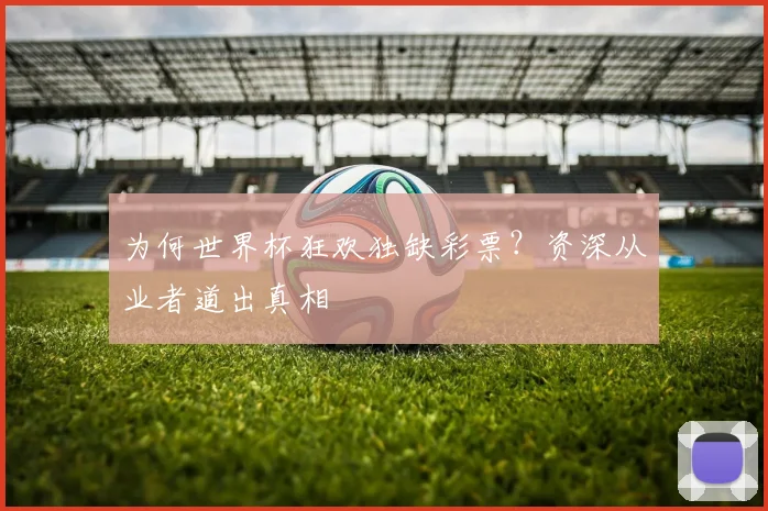 为何世界杯狂欢独缺彩票？资深从业者道出真相
